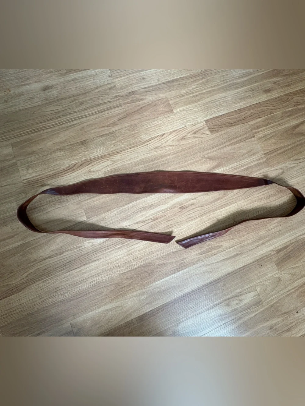 BRAVE Leather Wrap Tie Belt - Made in Canada